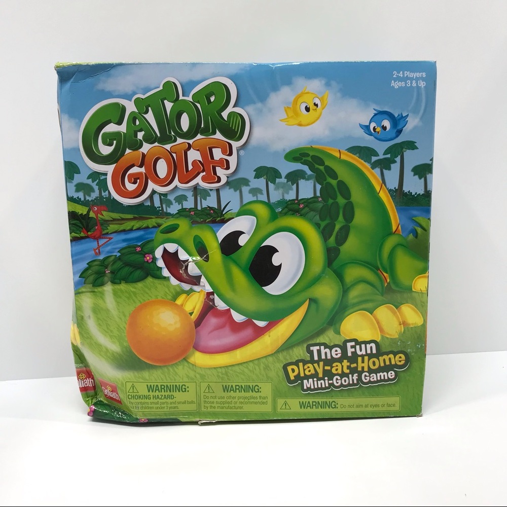 New Goliath Gator Golf Game Play at Home Golf Game built in Score Keeper